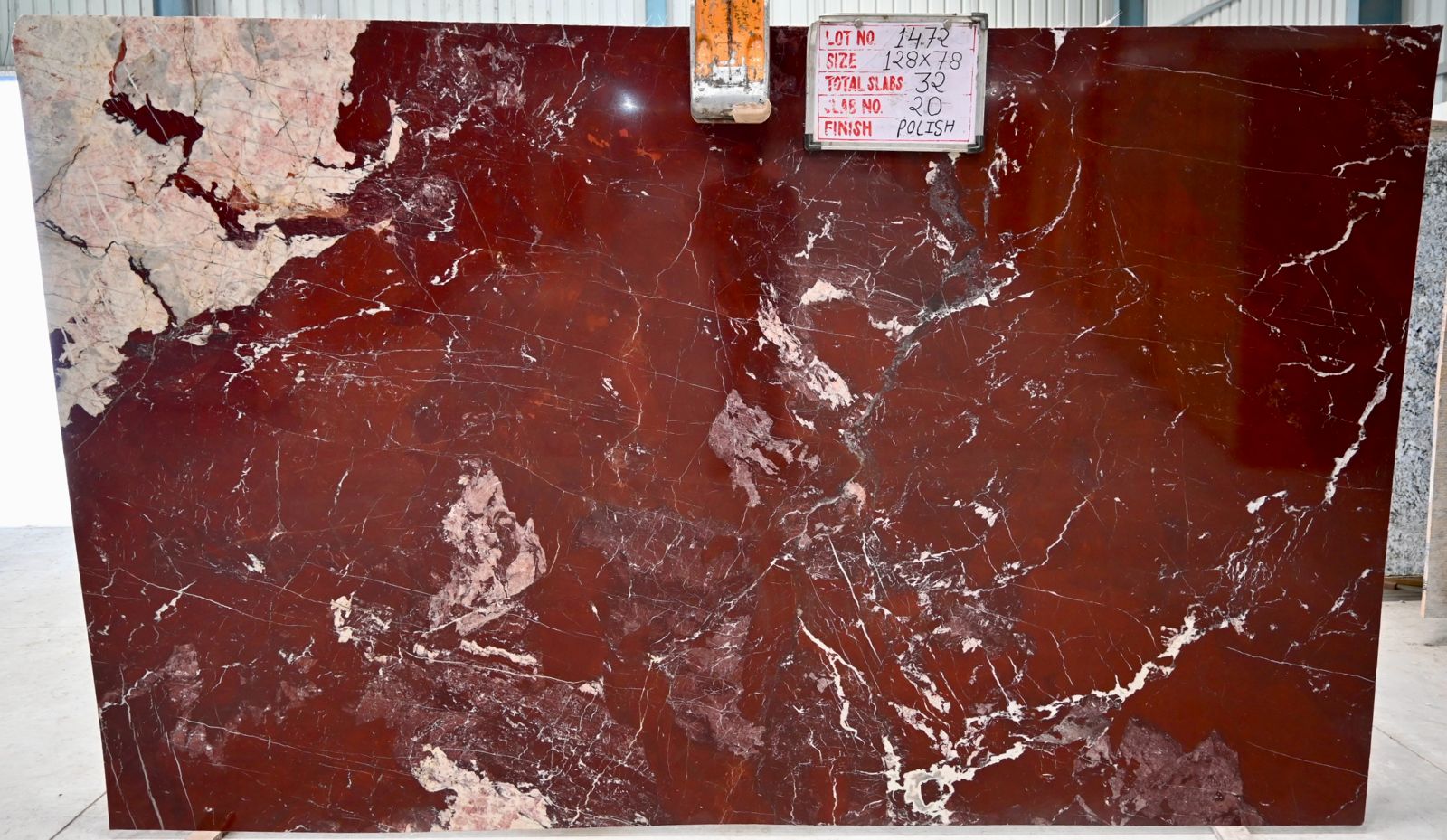 Diaspro Rosso Quartzite